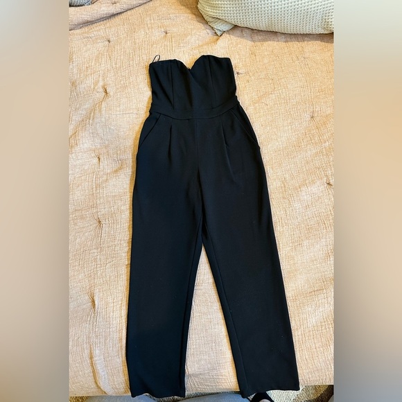 Express Sweetheart Jumpsuit, Size 2 - Picture 3 of 3